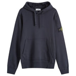 Stone Island Cotton Fleece Garment Dyed Hoodie