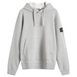 Stone Island Cotton Fleece Garment Dyed Hoodie