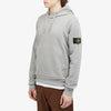 Stone Island Cotton Fleece Garment Dyed Hoodie