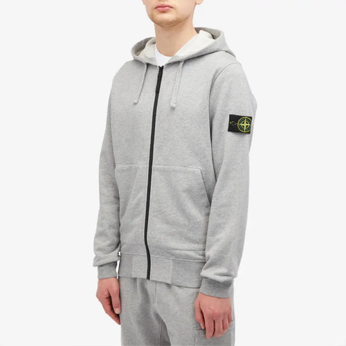 Stone Island Cotton Fleece Garment Dyed Zip Set