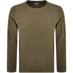 CP Company Chenille Knitted Jumper Khaki