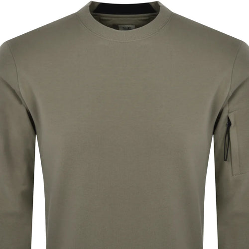 CP Company Diagonal Sweatshirt Brown