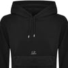 CP Company Mixed Hoodie Black