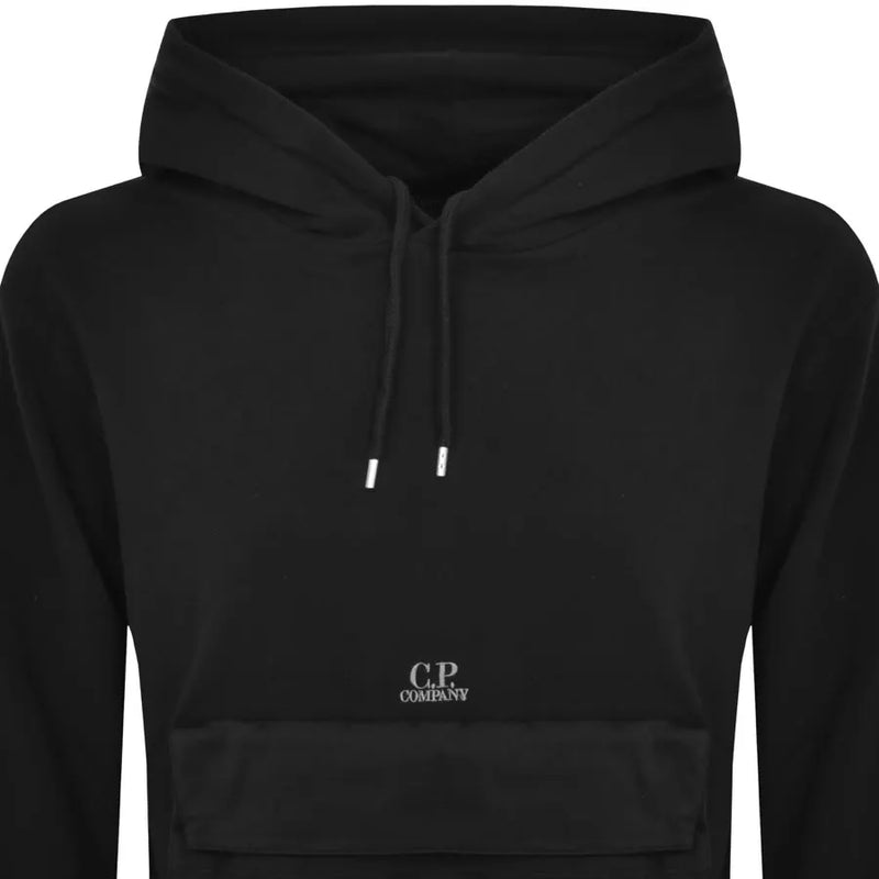 CP Company Mixed Hoodie Black