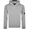 CP Company Diagonal Hoodie Grey