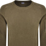 CP Company Chenille Knitted Jumper Khaki