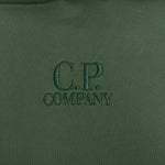 CP Company Diagonal Hoodie Green