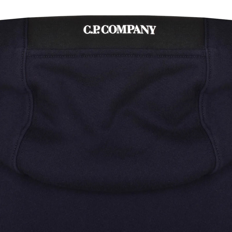 CP Company Diagonal Hoodie Navy