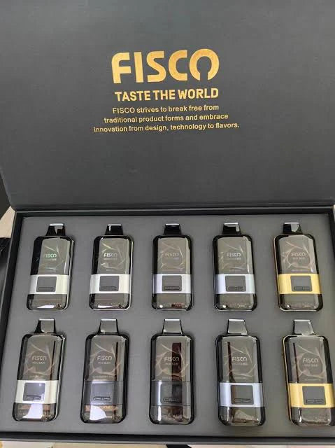 Fisco Mix Bar 10-Pack - 40,000 Puffs (10 Flavours)