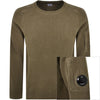 CP Company Chenille Knitted Jumper Khaki