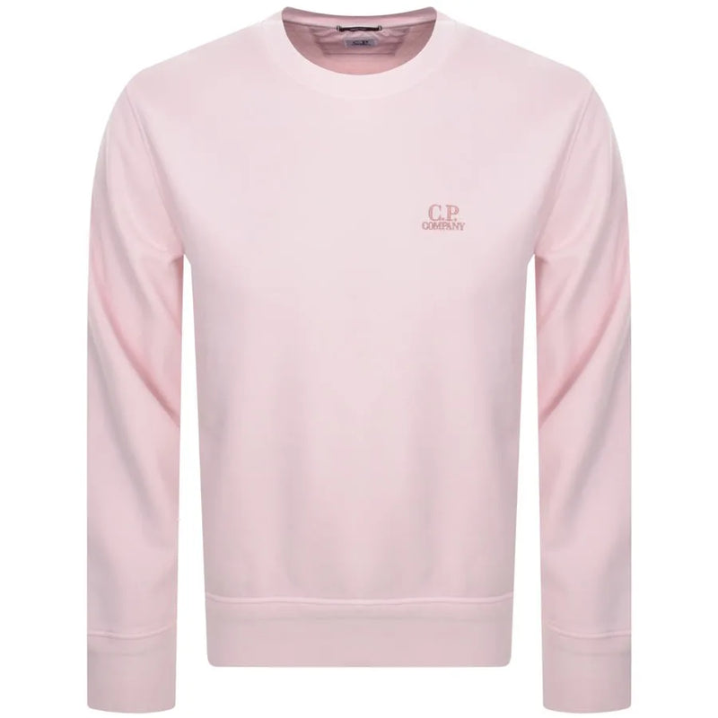 CP Company Diagonal Sweatshirt Pink