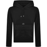 CP Company Mixed Hoodie Black