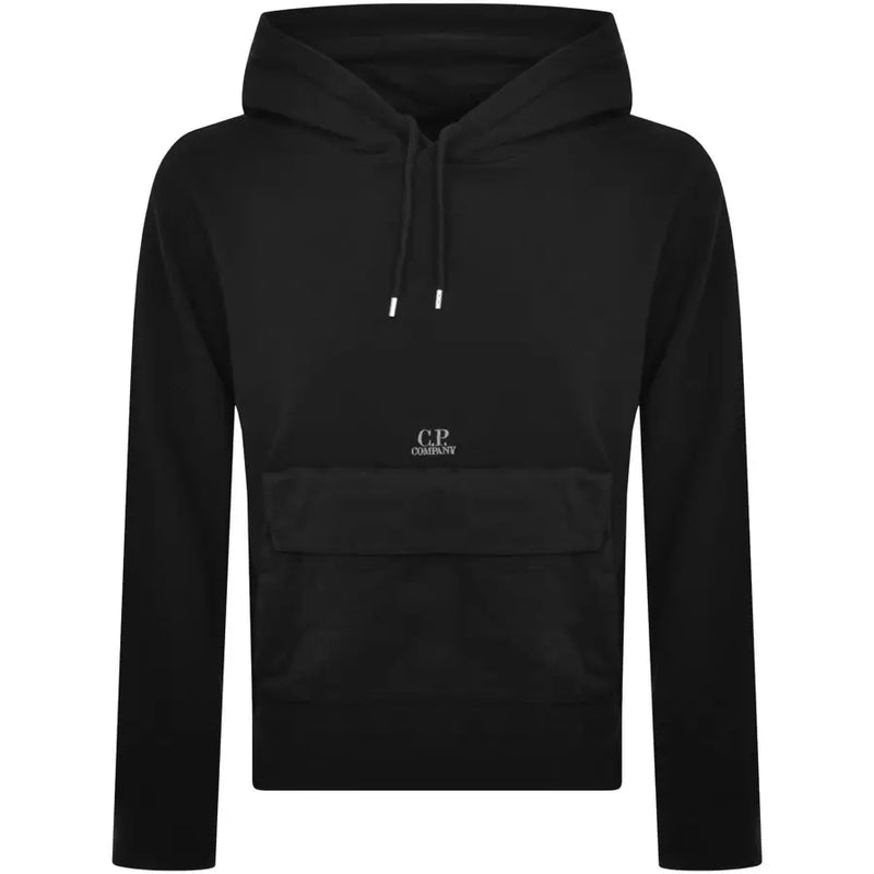 CP Company Mixed Hoodie Black