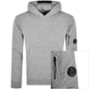 CP Company Diagonal Hoodie Grey