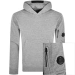 CP Company Diagonal Hoodie Grey