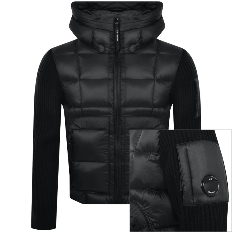 CP Company Knitwear DD Shell Jacket Black