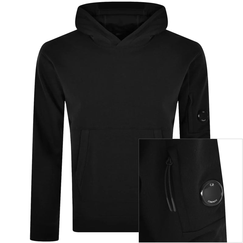 CP Company Diagonal Hoodie Black