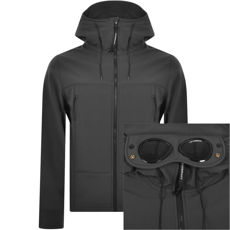 CP Company Shell R Goggle Jacket Grey