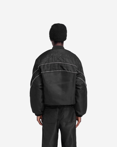 Zip Back Bomber Jacket