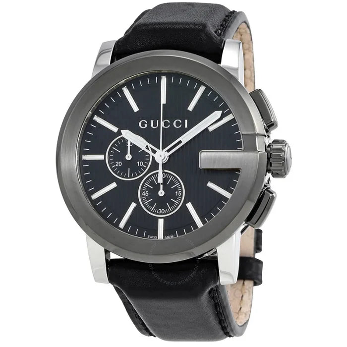 Gucci G-Chrono Men's Black Watch YA101205